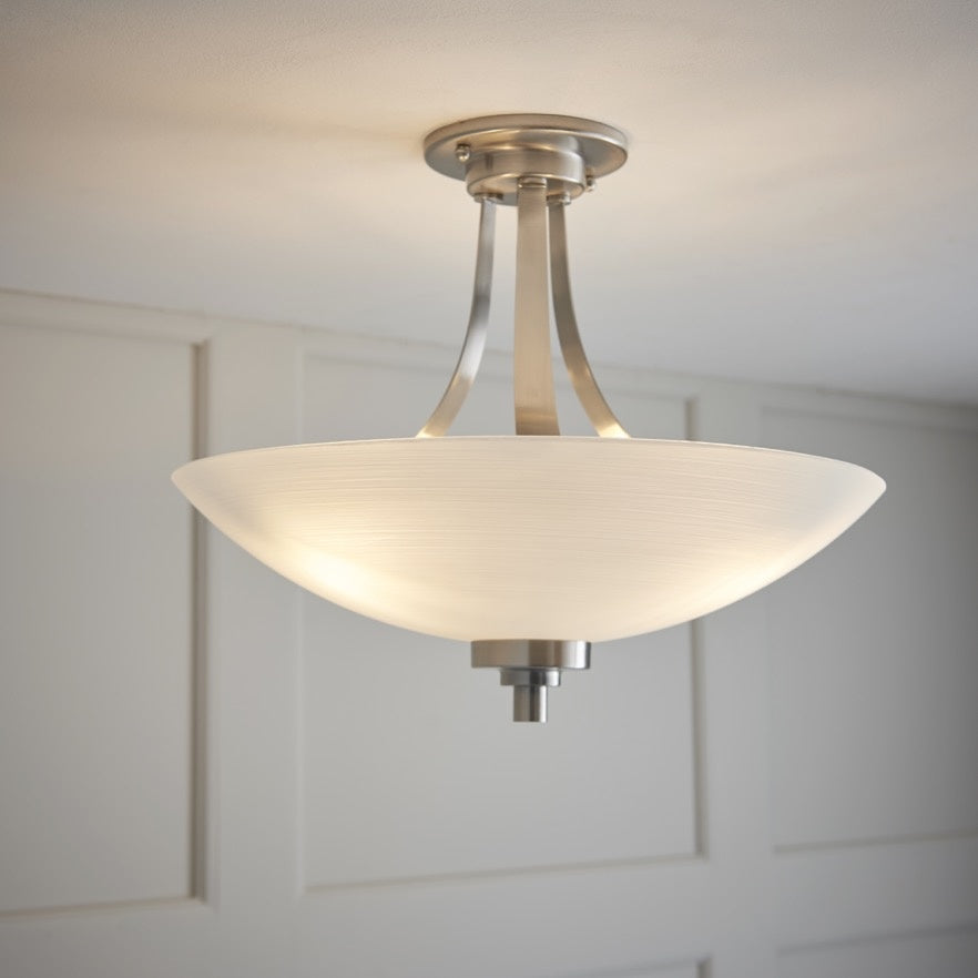 Welles 3lt s/flush - chrome - Factory Second - Golden Aura Lighting Ltd