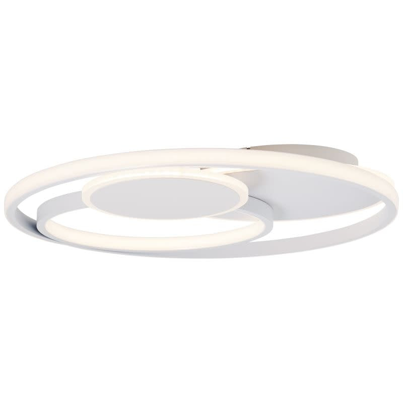 Runda LED 50W 5200lm CCT Wall & Ceiling Lights Matt White - Golden Aura Lighting Ltd