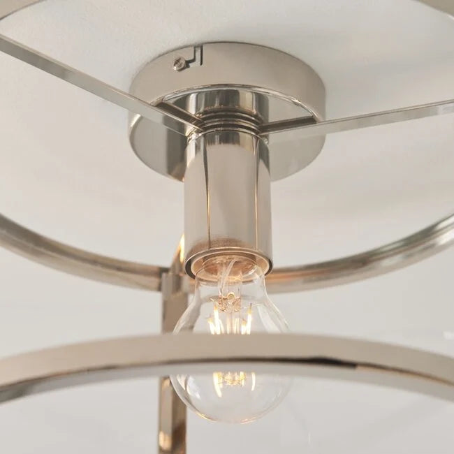 Hopton 1lt 10w Nickle factory second - Golden Aura Lighting Ltd