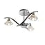 Langella 3lt semi flush 33W - chrome plate - Factory Second - Golden Aura Lighting Ltd