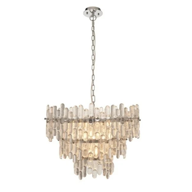 Maya 9lt pendant 40W - chrome plate - Factory Second - Golden Aura Lighting Ltd