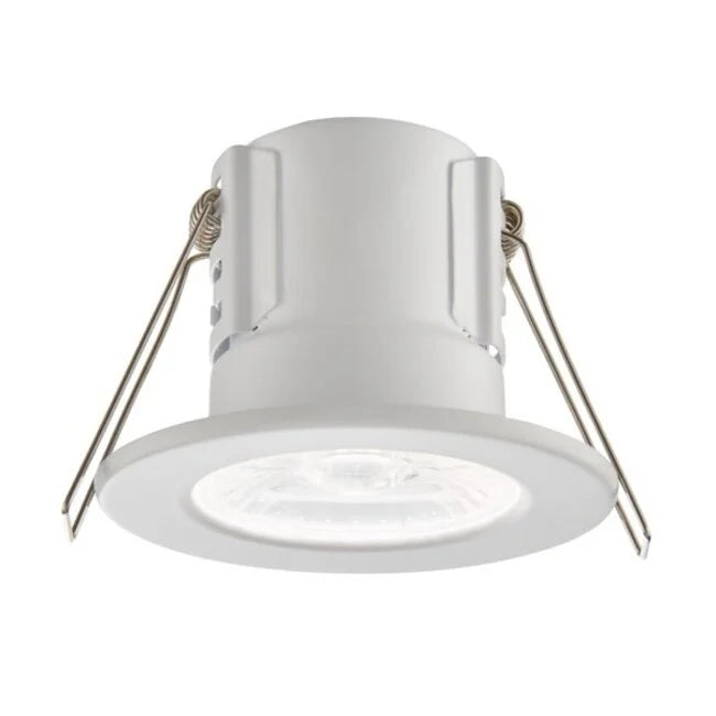 Shieldeco 500 IP65 4W Cool White Recessed - Matt White - Golden Aura Lighting Ltd