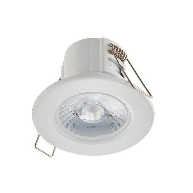 Shieldeco 500 IP65 4W Cool White Recessed - Matt White - Golden Aura Lighting Ltd