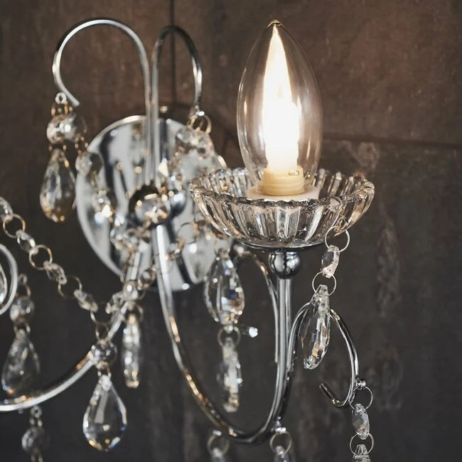 Tabitha 2lt wall - Factory Second - Golden Aura Lighting Ltd