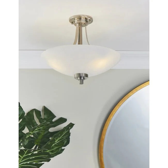 Welles 3lt s/flush - chrome - Factory Second - Golden Aura Lighting Ltd