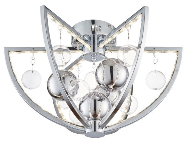 Muni flush - chrome - Factory Second - Golden Aura Lighting Ltd
