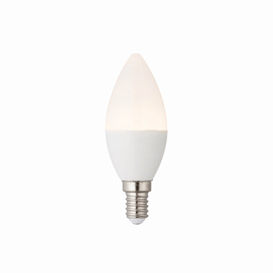 E14 LED Candle dimmable 5.8w warm white - Golden Aura Lighting Ltd