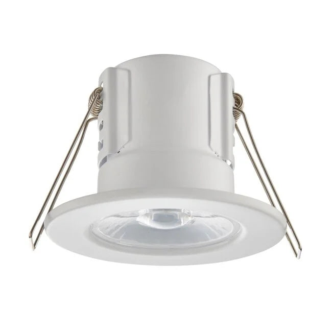 Shieldeco 500 IP65 4W Cool White Recessed - Matt White - Golden Aura Lighting Ltd