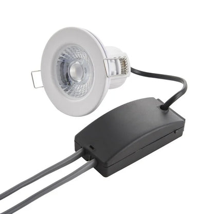 Shieldeco 500 IP65 4W Cool White Recessed - Matt White - Golden Aura Lighting Ltd