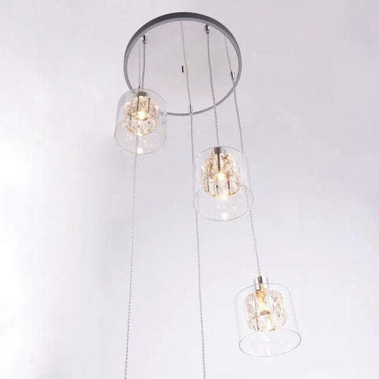 Verina 5lt Pendant Cluster - Factory Second - Golden Aura Lighting Ltd