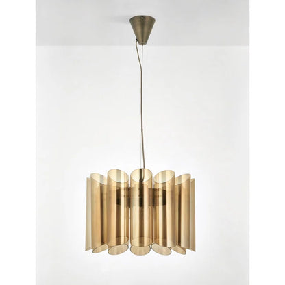 Viscount Lrg 3 lgt Pendant - Golden Aura Lighting Ltd