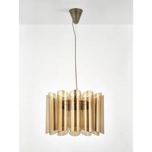 Viscount Lrg 3 lgt Pendant - Golden Aura Lighting Ltd